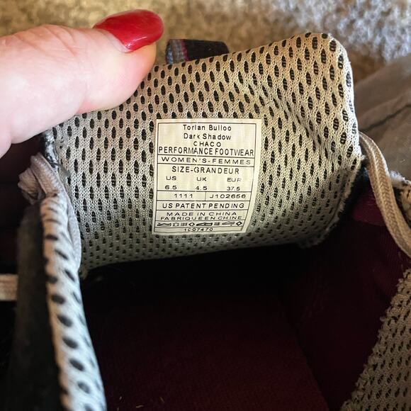 Chaco Torian bulloo hiking shoes Size 6.5 - Picture 6 of 6